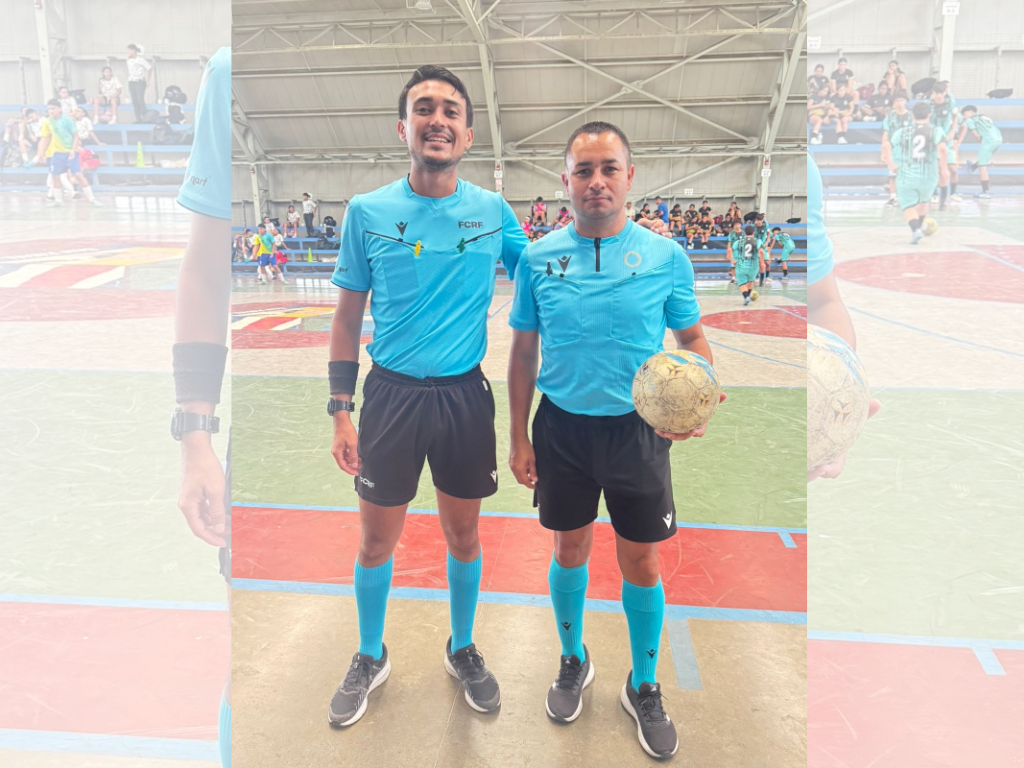 Árbitros de la final regional