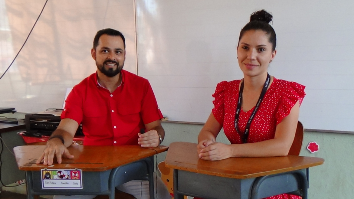 Entrevista a Andrés González, coordinador académico de CTP de Atenas y Melina González, directora de Escuela Barroeta