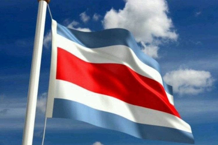 Bandera Costa Rica