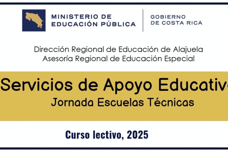 Rótulo que indica el nombre de la dirección regional de Alajuela y el nombre del asesoramiento