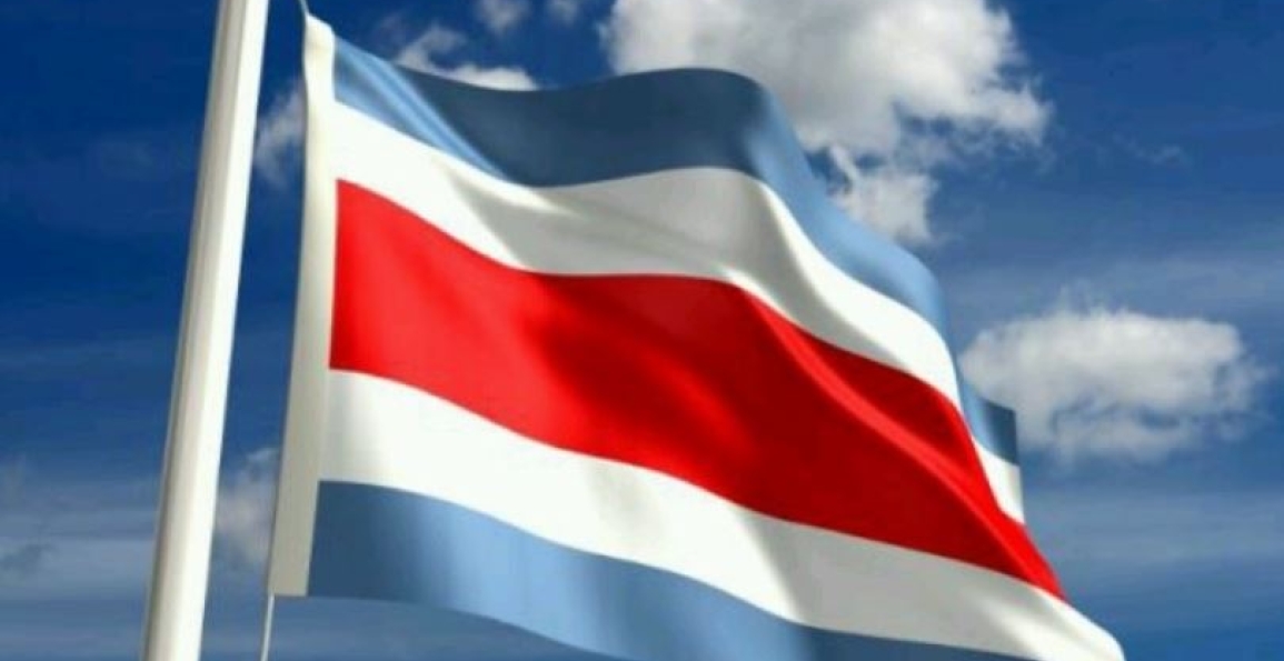 Bandera Costa Rica
