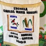 Estandarte Escuela Carlos María Rodríguez Rojas