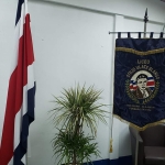 Estandarte del Liceo Otilio Ulate Blanco